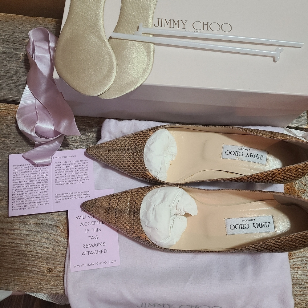 NIB Jimmy Choo Kitten Heels